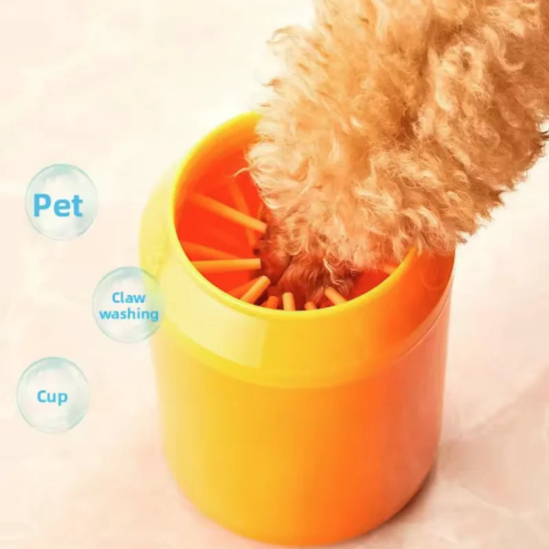 Portable Dog Paw Cleaner Cup | Soft Silicone | Quick Clean After Walks